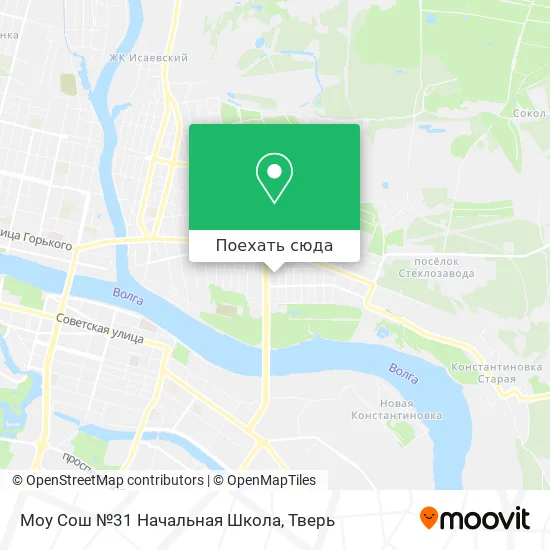 Карта Моу Сош №31 Начальная Школа