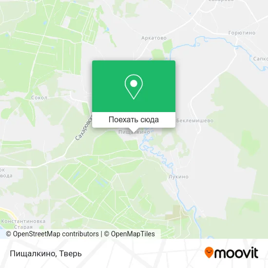 Карта Пищалкино