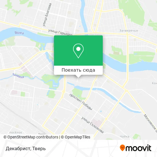 Карта Декабрист