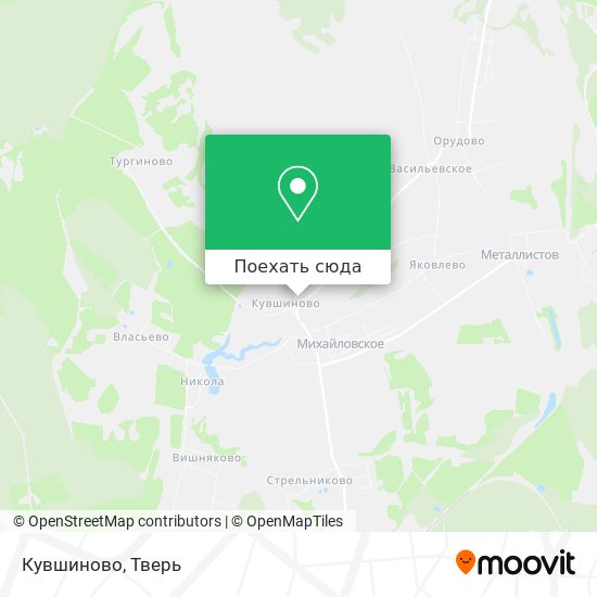 Кувшиново тверь карта