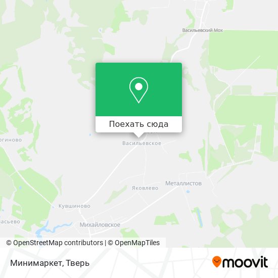 Карта Минимаркет