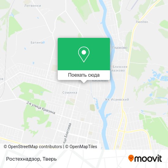 Карта Ростехнадзор