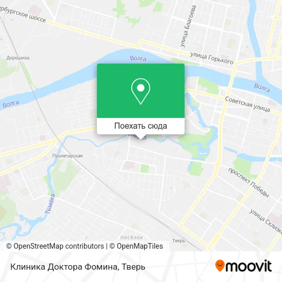 Карта Клиника Доктора Фомина