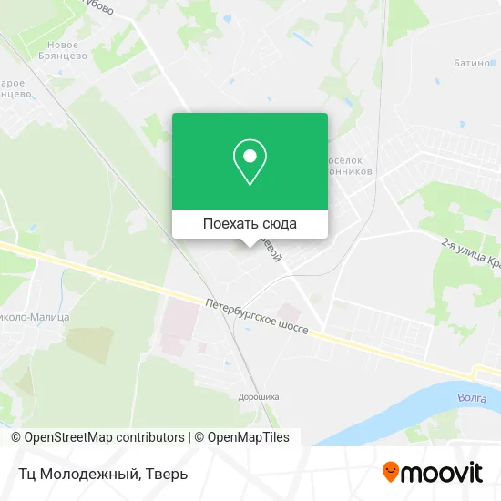 Карта Тц Молодежный
