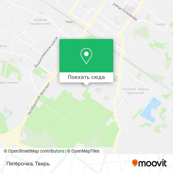 Карта Пятёрочка