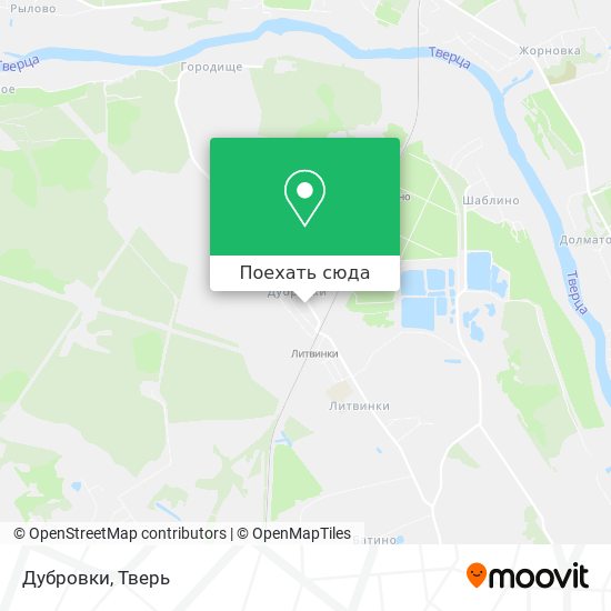 Карта Дубровки