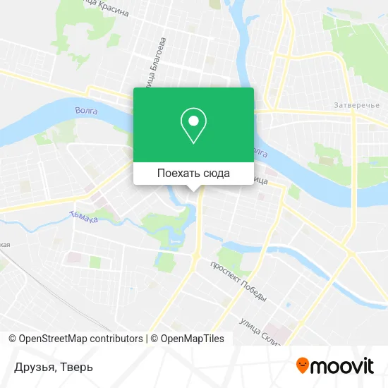 Карта Друзья