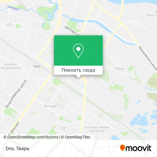 Карта Dns