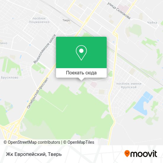Карта Жк Европейский
