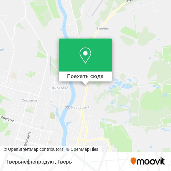 Карта Тверьнефтепродукт