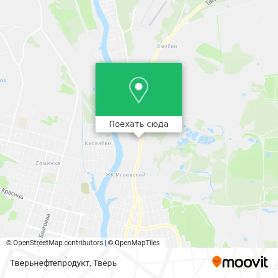 Карта Тверьнефтепродукт