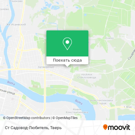 Карта Ст Садовод-Любитель
