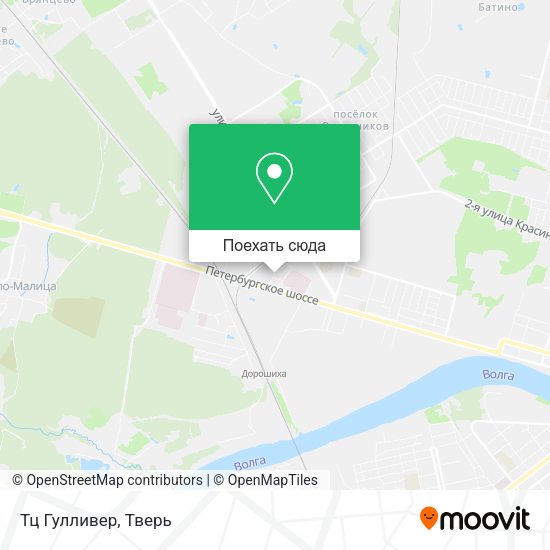 Карта Тц Гулливер