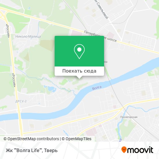 Карта Жк ""Волга Life""