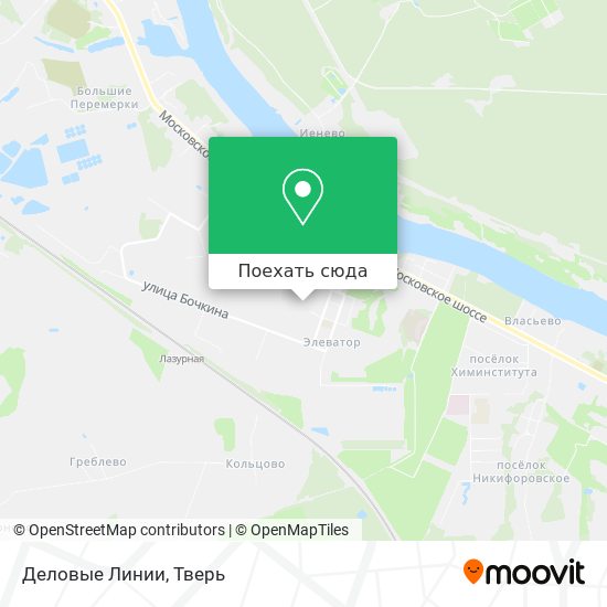 Карта Деловые Линии