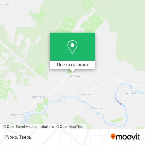 Карта Гурко