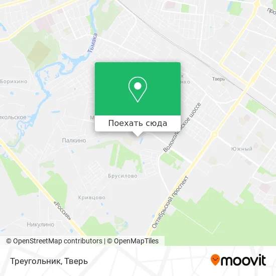 Карта Треугольник