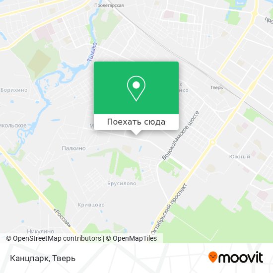 Карта Канцпарк