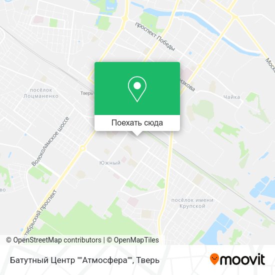 Карта Батутный Центр ""Атмосфера""