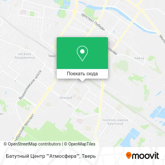Карта Батутный Центр ""Атмосфера""