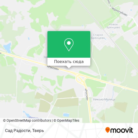 Карта Сад Радости