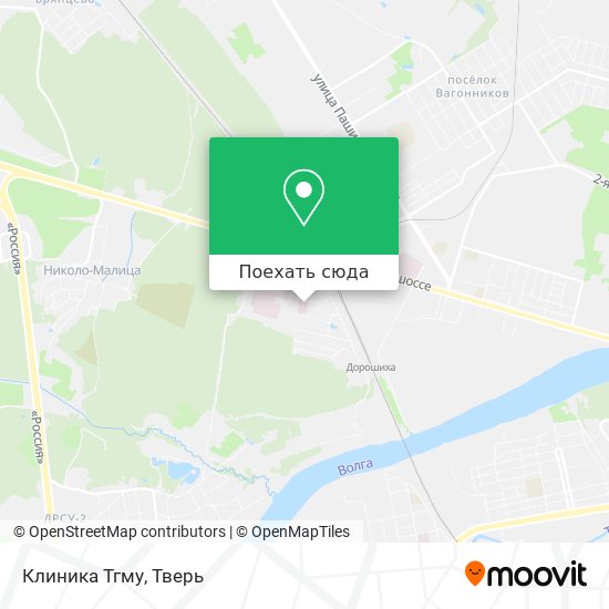 Карта Клиника Тгму