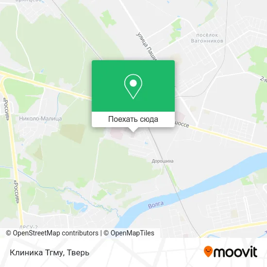 Карта Клиника Тгму