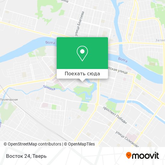 Карта Восток 24