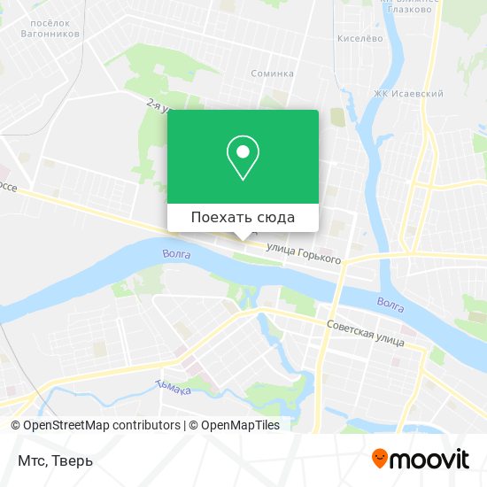 Карта Мтс