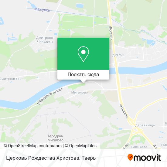 Карта Церковь Рождества Христова