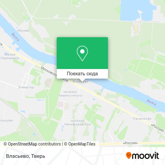 Карта Власьево
