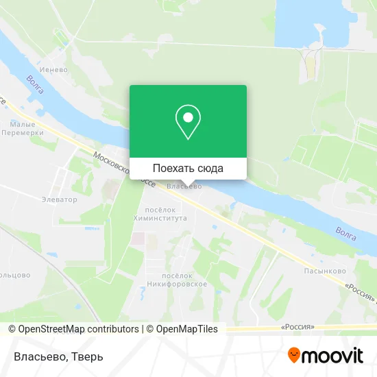 Карта Власьево