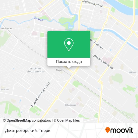 Карта Дмитрогорский