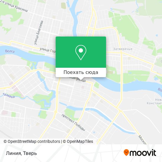 Карта Линия