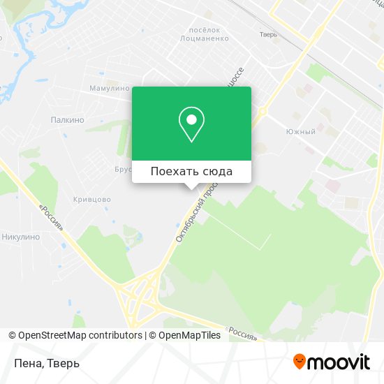 Карта Пена