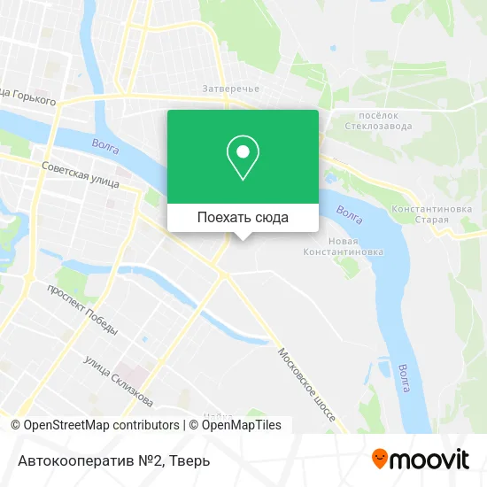 Карта Автокооператив №2