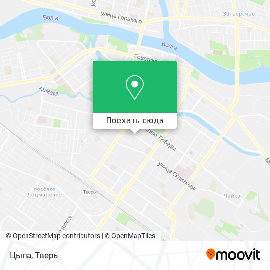 Карта Цыпа