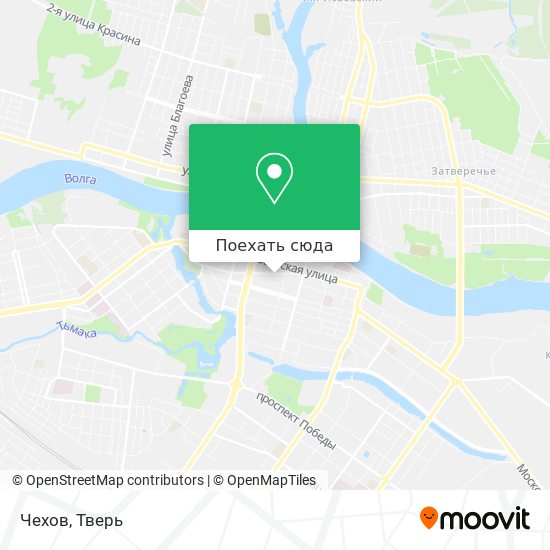 Карта Чехов