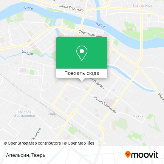 Карта Апельсин