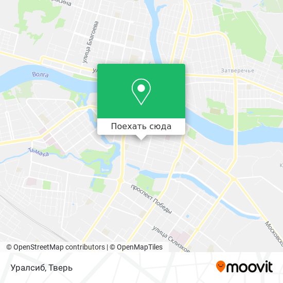 Карта Уралсиб