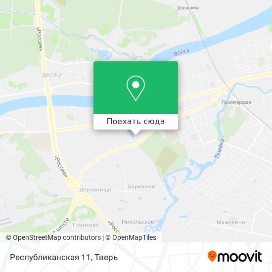 Карта Республиканская 11
