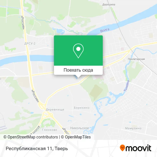Карта Республиканская 11