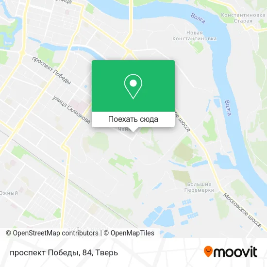 Карта проспект Победы, 84