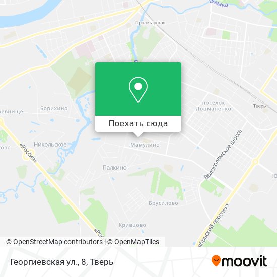 Карта Георгиевская ул., 8