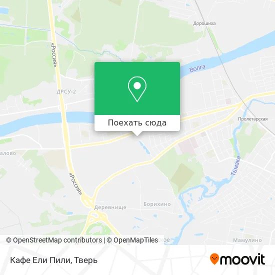 Карта Кафе Ели Пили