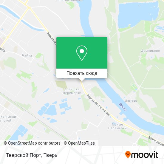 Карта Тверской Порт