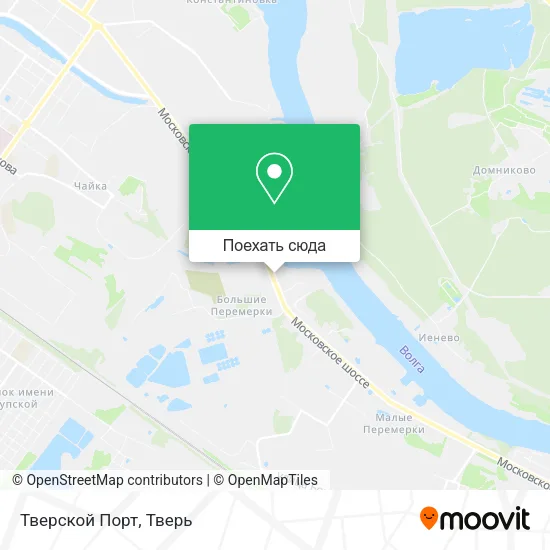 Карта Тверской Порт