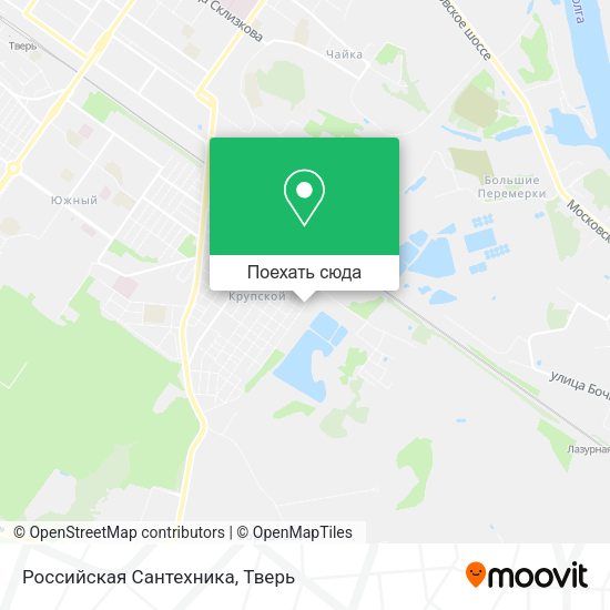 Карта Российская Сантехника
