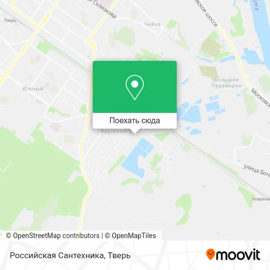Карта Российская Сантехника