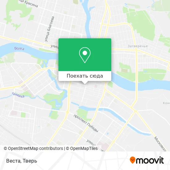 Карта Веста